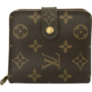(L1) Louis Vuitton Wallet Brown Monogram